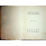 MICKIEWICZ Adam Katalog Wystawy Jubileuszowej Obchodu 150-lecia urodzin