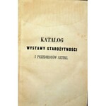 KATALOG wystawy starożytności przedmiotów sztuki, 1856 oraz ZBIÓR Tomasza Zielińskiego w Kielcach, 1860 EGZEMPLARZ STANISŁAWA SZENICA