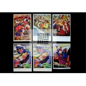 STRYJENSKA ZOFIA COLLECTION OF POSTCARDS 149 PIECES