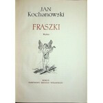[BEREZOWSKA] Kochanowski Jan FRASZKI il. BEREZOWSKA Wydanie 1