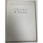 Bruckner, Estreicher UBIORY W POLSCE , Wyd.1939