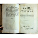 ŻYCIA SŁAWNYCH POLAKÓW JAN TARNOWSKI LEW SAPIEHA Wyd. 1805