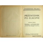 Podróżnik Polski. Przewodnik po Europie z planami miast 1909 PIEKNY EGZEMPLARZ