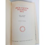 Hertz Paweł ZBIÓR POETÓW POLSKICH XIX w.