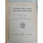 FELDMAN Piśmiennictwo polskie - OPRAWA SYGNOWANA RADZISZEWSKI
