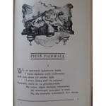 Krasicki MYSZEIDOS PIEŚNI X. Ilustracje Norblin, Lwów 1922