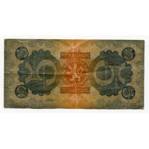 Czechoslovakia 5 Korun 1921