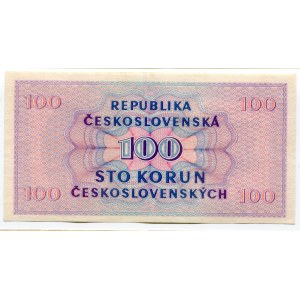 Czechoslovakia 100 Korun 1945