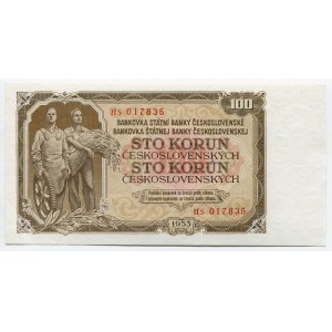 Czechoslovakia 100 Korun 1953