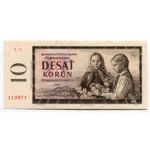 Czechoslovakia 10 Korun 1960