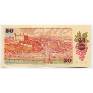 Czechoslovakia 50 Korun 1987