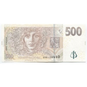 Czech Republic 500 Korun 2009