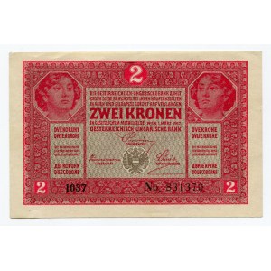 Austria 2 Kronen 1917