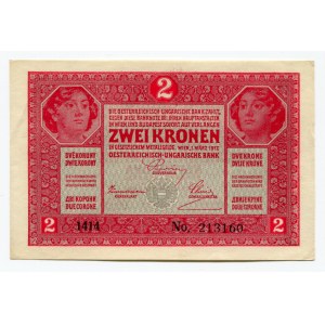 Austria 2 Kronen 1917