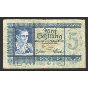 Austria 5 Schilling 1927