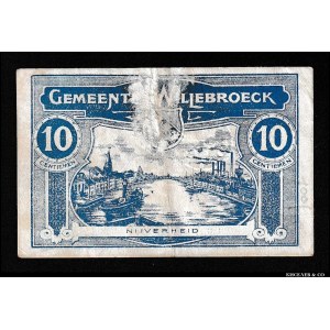 Belgium Willebroeck 10 Centimes 1918