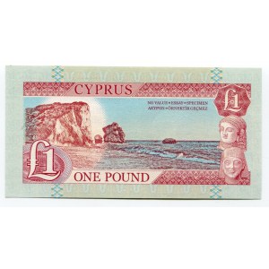 Cyprus 1 Pound 2014 Specimen Limestone Head