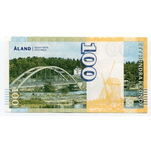 Finland 100 Kronor 2018 Specimen Åland Islands