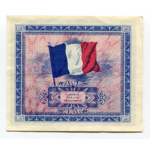 France 2 Francs 1944