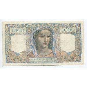 France 1000 Francs 1945
