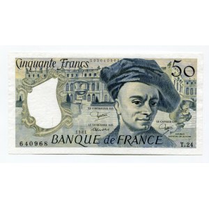 France 50 Francs 1981