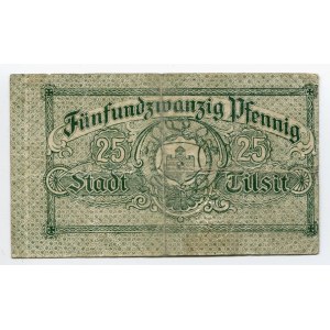 Germany - Empire East Prussia Magistrat of Tilsit 25 Pfennig 1917