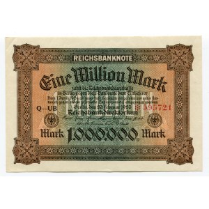 Germany - Weimar Republic 1 Million Mark 1923