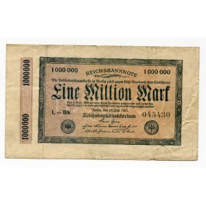 Germany - Weimar Republic 1 Million Mark 1923