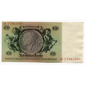 Germany - Third Reich 50 Reichsmark 1933