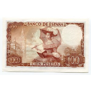 Spain 100 Pesetas 1965 (1970)