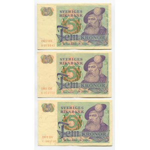 Sweden 5 Kronor 1978 - 1981