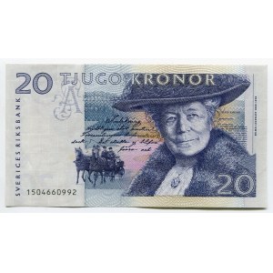 Sweden 20 Kronor 1991