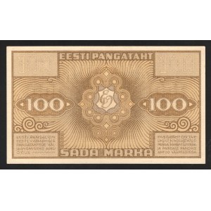 Estonia 100 Marka 1921 Rare