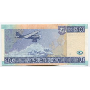 Lithuania 10 Litu 2007