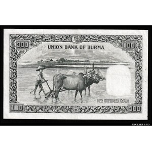 Burma 100 Kyats 1953