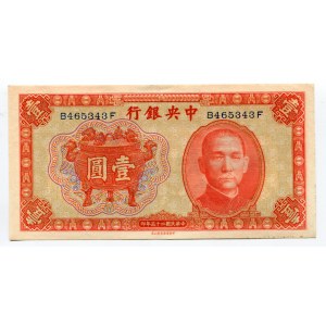 China 1 Yuan 1936