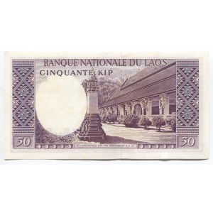 Lao 50 Kip 1963