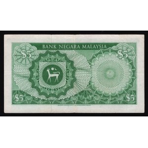 Malaysia 5 Ringgit 1976