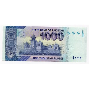 Pakistan 1000 Rupees 2014 Specimen