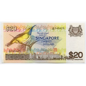 Singapore 20 Dollars 1979