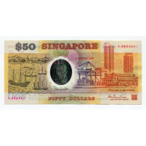 Singapore 50 Dollars 1990