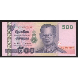Thailand 500 Baht 2001
