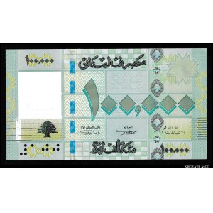 Lebanon 100000 Livres 2012
