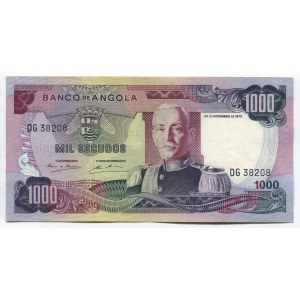 Angola 1000 Escudos 1972