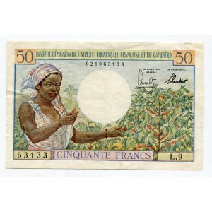 French Equatorial Africa 50 Francs 1957 - 1960 (ND)