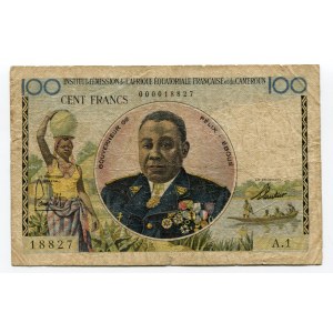 French Equatorial Africa 100 Francs 1957 (ND)