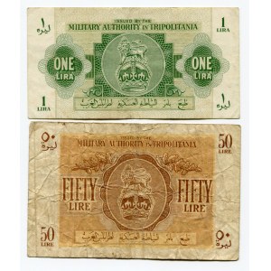 Libya 1-50 Lire 1943 (ND)