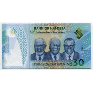 Namibia 30 Dollars 2020