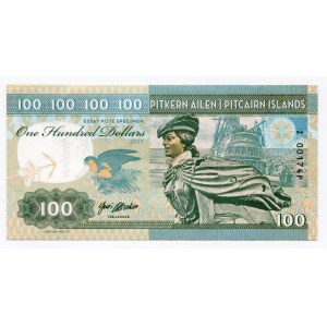 Pitcairn 100 Dollars 2018 Specimen