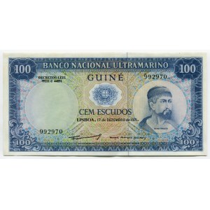 Portuguese Guinea 100 Escudos 1971